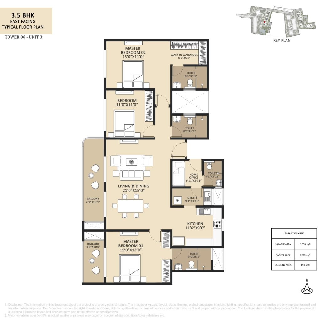 3.5bhk abhee urban glenn