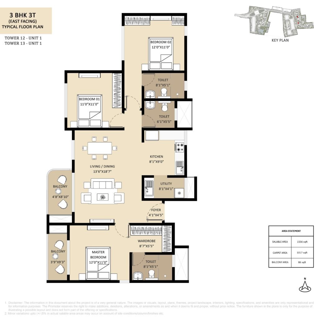 3bhk abhee urban glenn