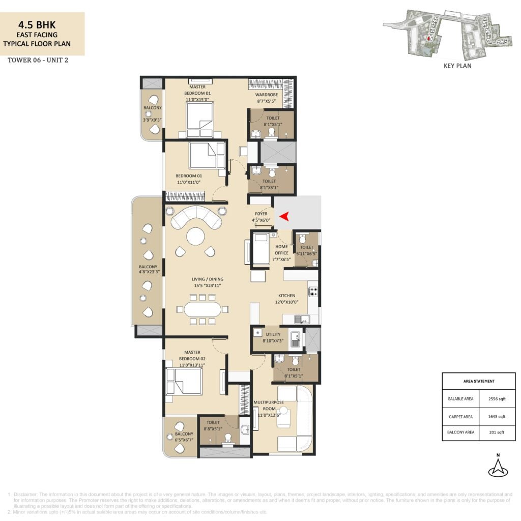 4.5bhk abhee urban glenn